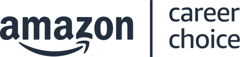 Amazon logo and the text "Career choice."