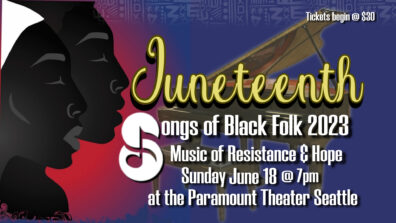 Illustration "Juneteenth songs of Black Folk 2023."