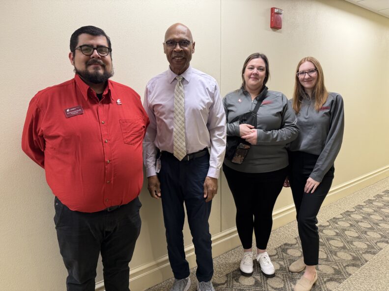 WSU Everett students with Sen. John Lovick