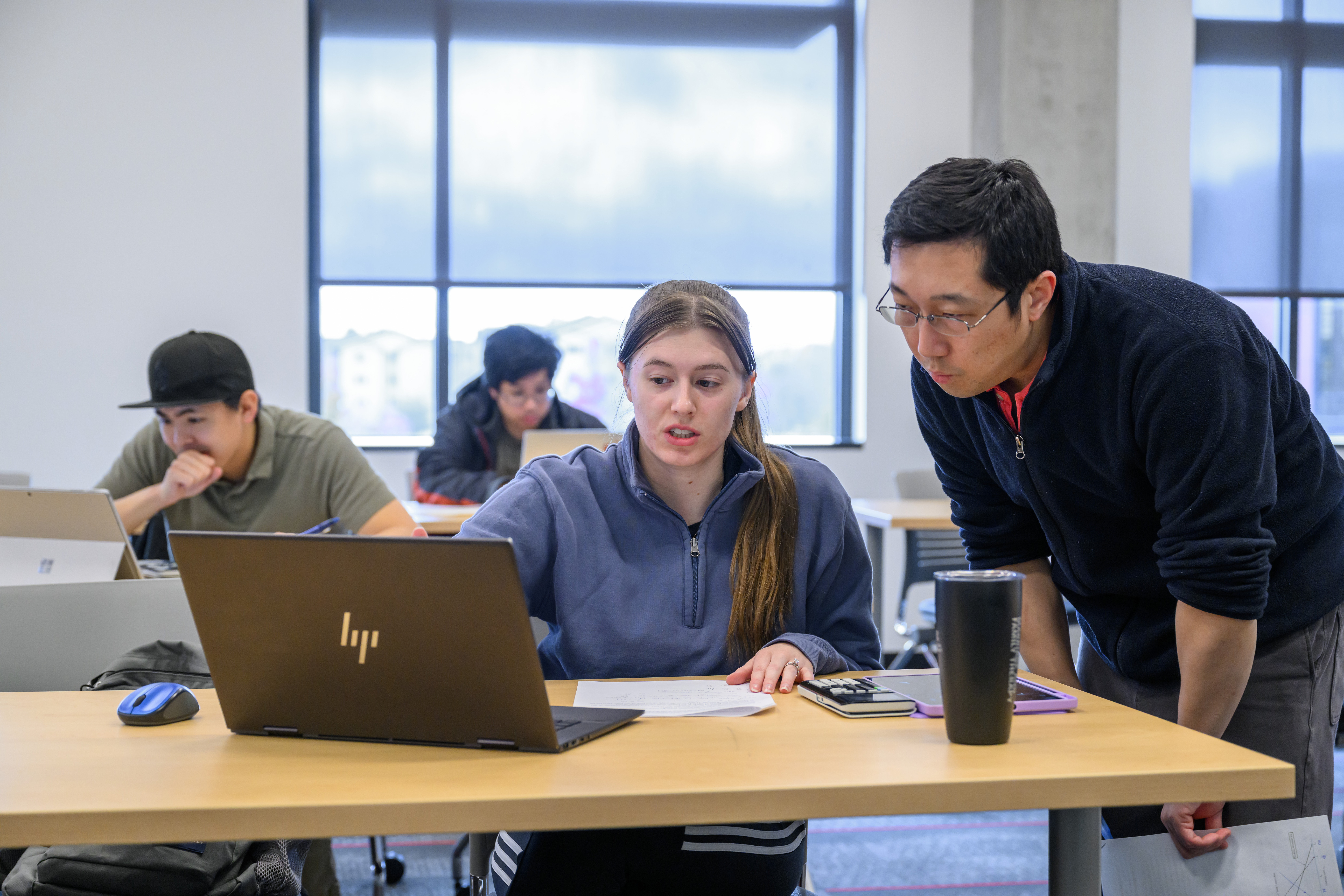 Classrooms and Labs on the Everett campus of Washington State University, Monday, October 28, 2024.