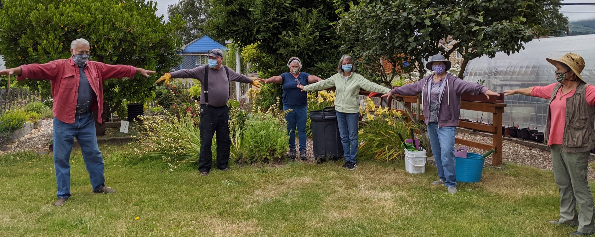 Master Gardener Volunteers Social Distancing