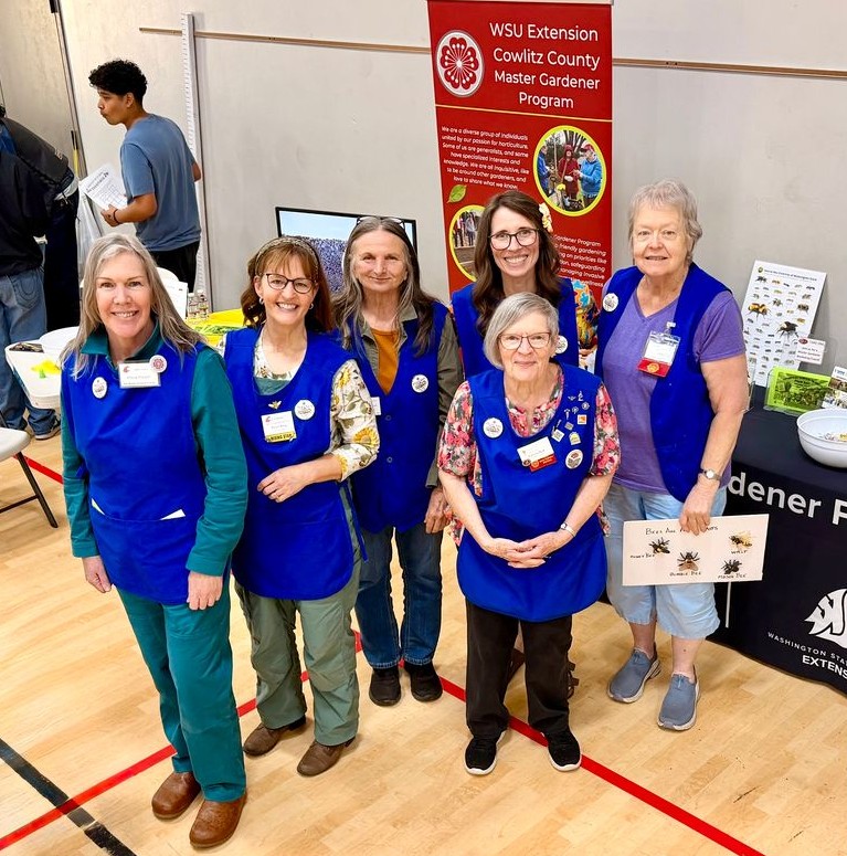 Master Gardener's posing for photo at Celebration of Children event.