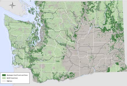 Map of Washington State