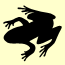 Frog silhouette