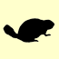 Beaver silhouette