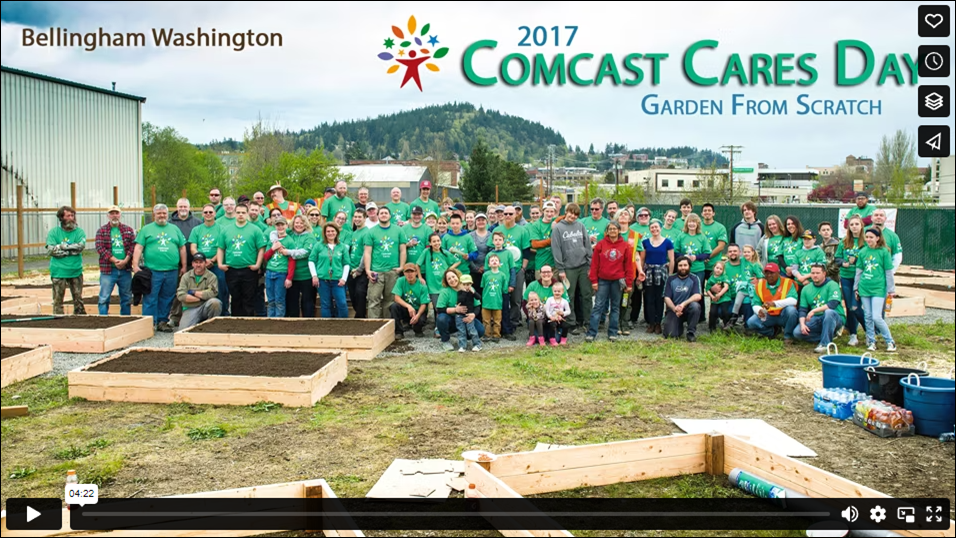 WeGrow Video Capture of people posing for group picture