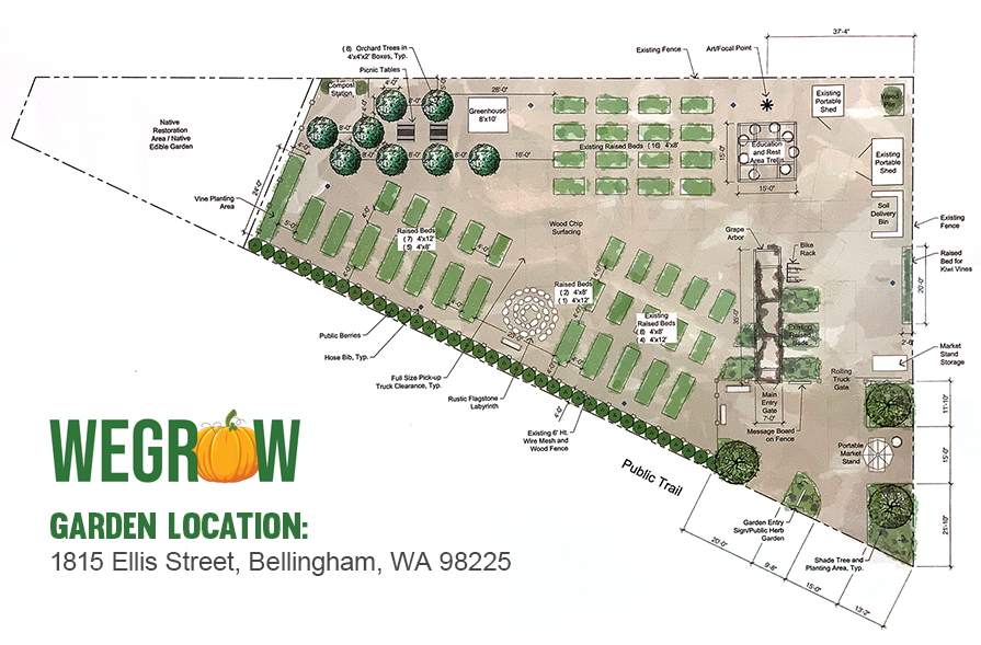 WeGrow Plot Map with address