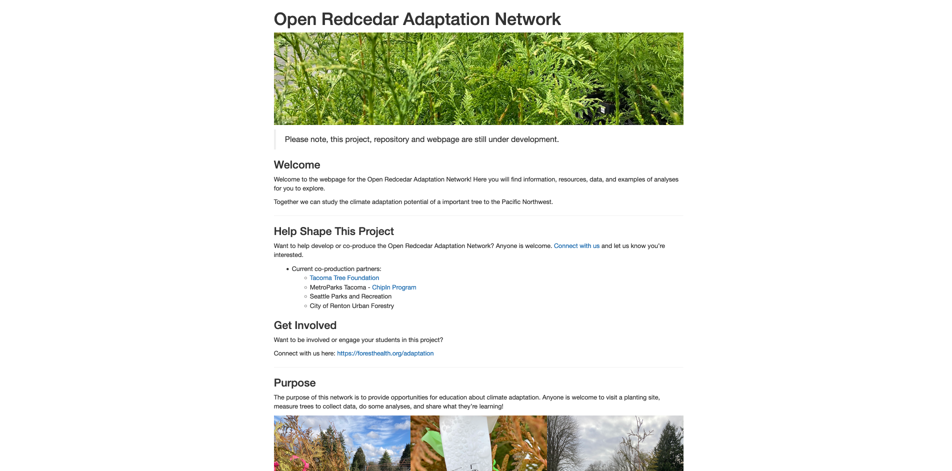 Open Redcedar Adaptation Network