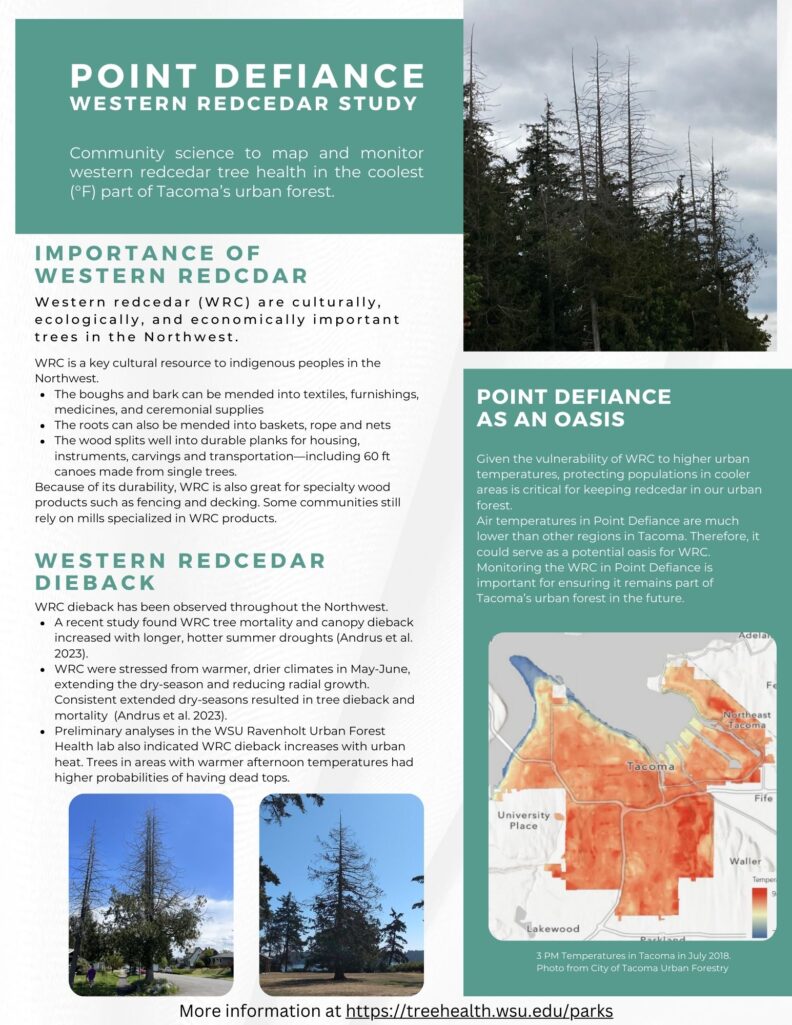 Point Defiance Monitoring Flyer