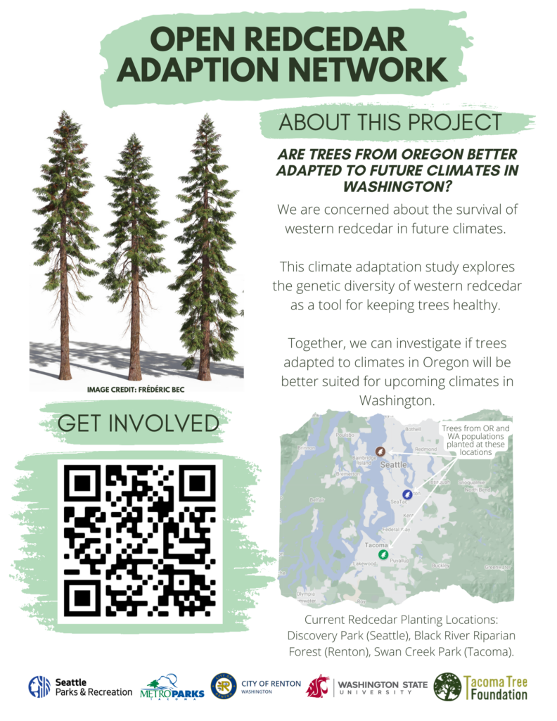 Open Redcedar Adaptation Network flyer