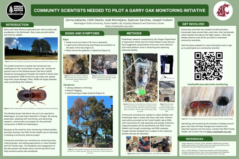 Community scientists needed to pilot a garry oak monitoring initiative