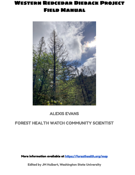 Redcedar Dieback Map Field Guide