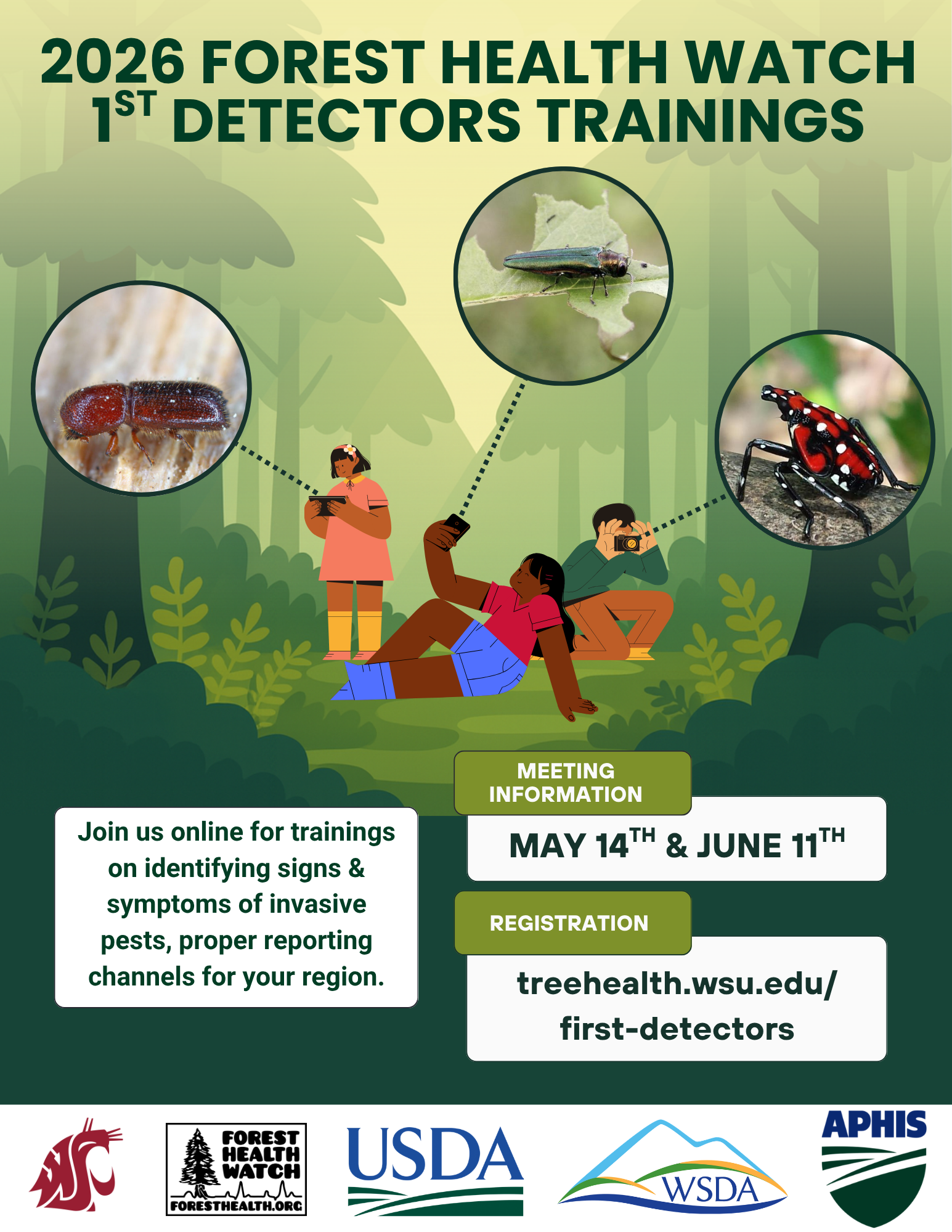 First detector training flyer