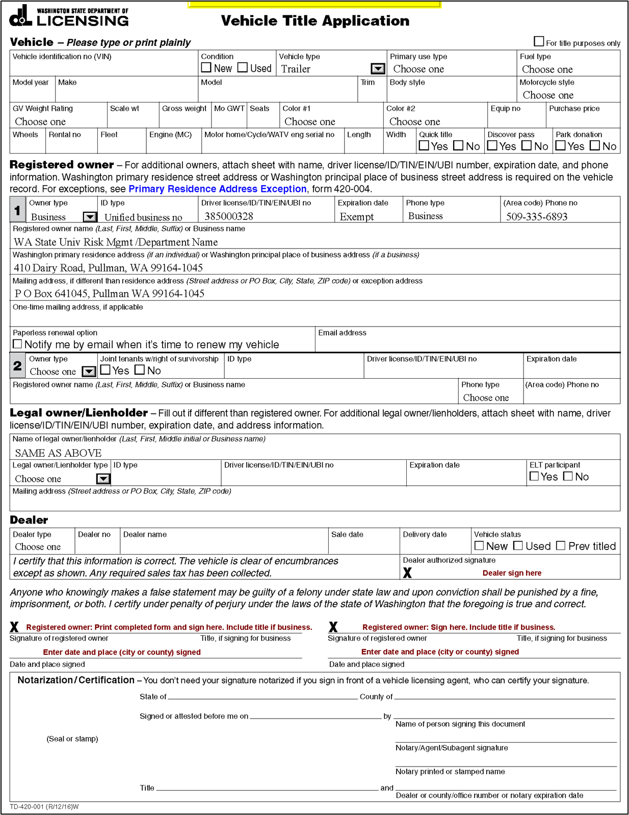 70.40 Vehicle Acquisition and Disposal | Office of Policies