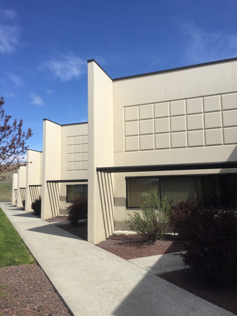 An outside image of the research park