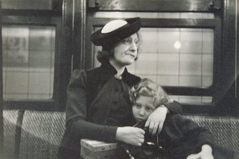 Walker Evans, Subway Portrait, 1938-41.