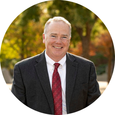 Headshot photo of Mike Connell, Vice President, WSU Advancement 
CEO, WSU Foundation