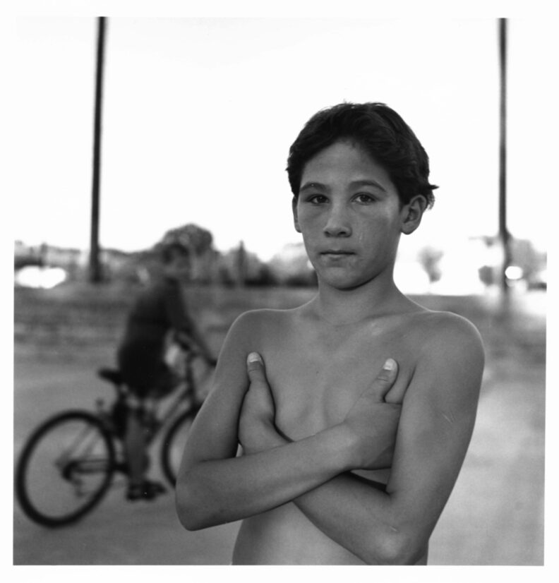 Kristin Capp, Selections from Americana, Boy, Soap Lake, Washington, 1994, Jordan Schnitzer Museum of Art WSU Permanent Collection, Gift of Kristin Capp.