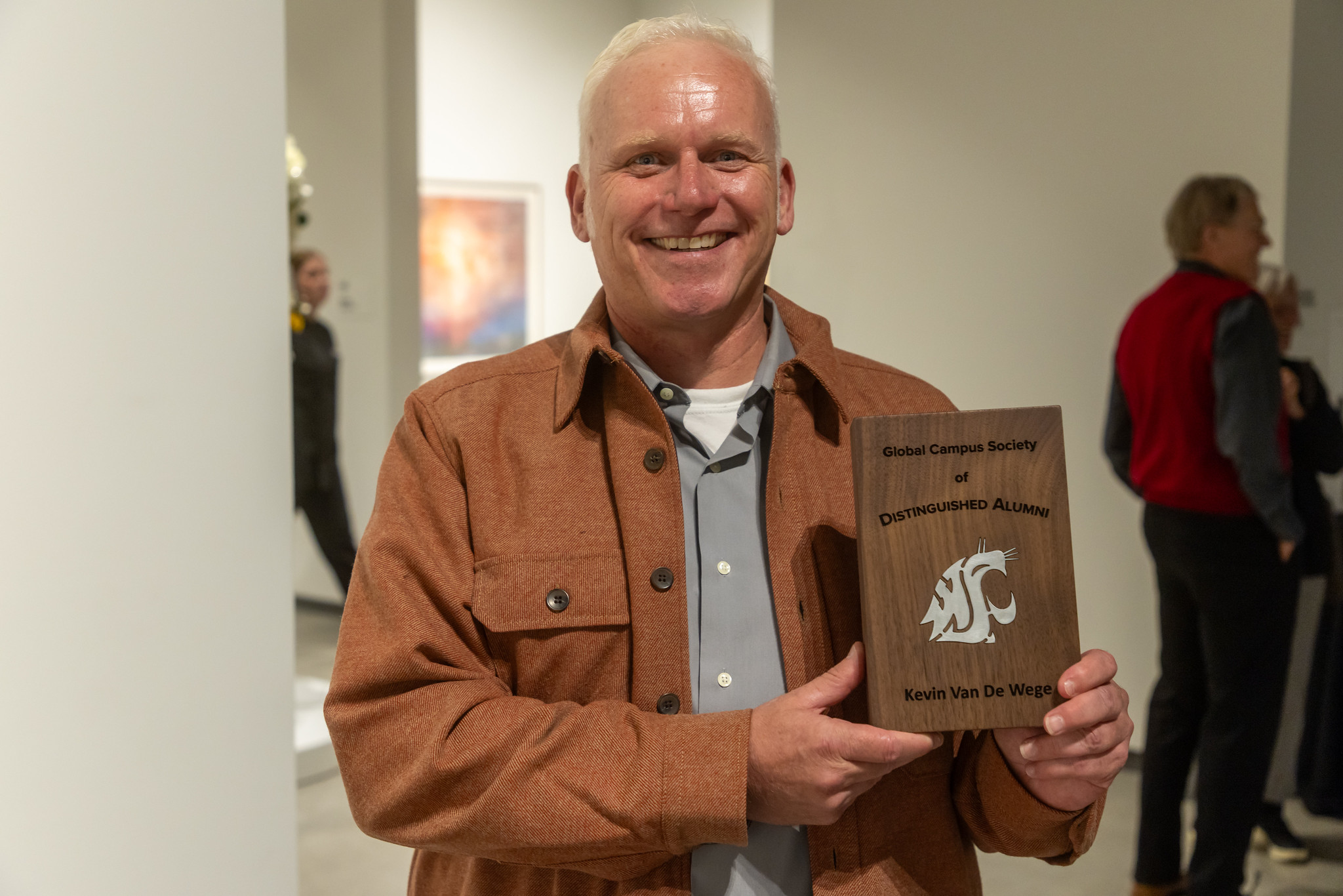 WSU Global Campus' Society of Distinguished Alumni (SODA) inductee Kevin Van De Wege