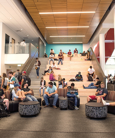 students in Event Space