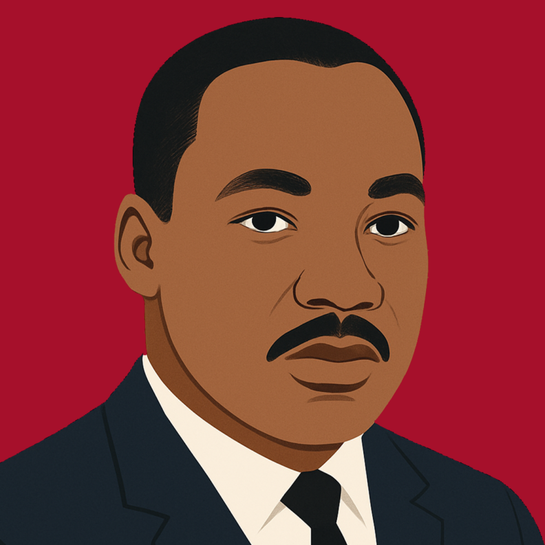 Graphic of diploma scroll with crimson ribbon on crimson background