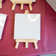 Untold Stories Event miniature easel for painting