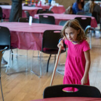 Untold Stories Event playing child