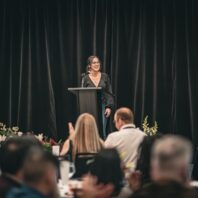 WSU Global Campus Graduates celebrated with the ASWSUG team and Global Campus staff at the Delta Marriott in Everett WA on May 5, the night before the commencement ceremony.