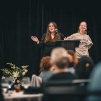 WSU Global Campus Graduates celebrated with the ASWSUG team and Global Campus staff at the Delta Marriott in Everett WA on May 5, the night before the commencement ceremony.