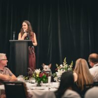 WSU Global Campus Graduates celebrated with the ASWSUG team and Global Campus staff at the Delta Marriott in Everett WA on May 5, the night before the commencement ceremony.