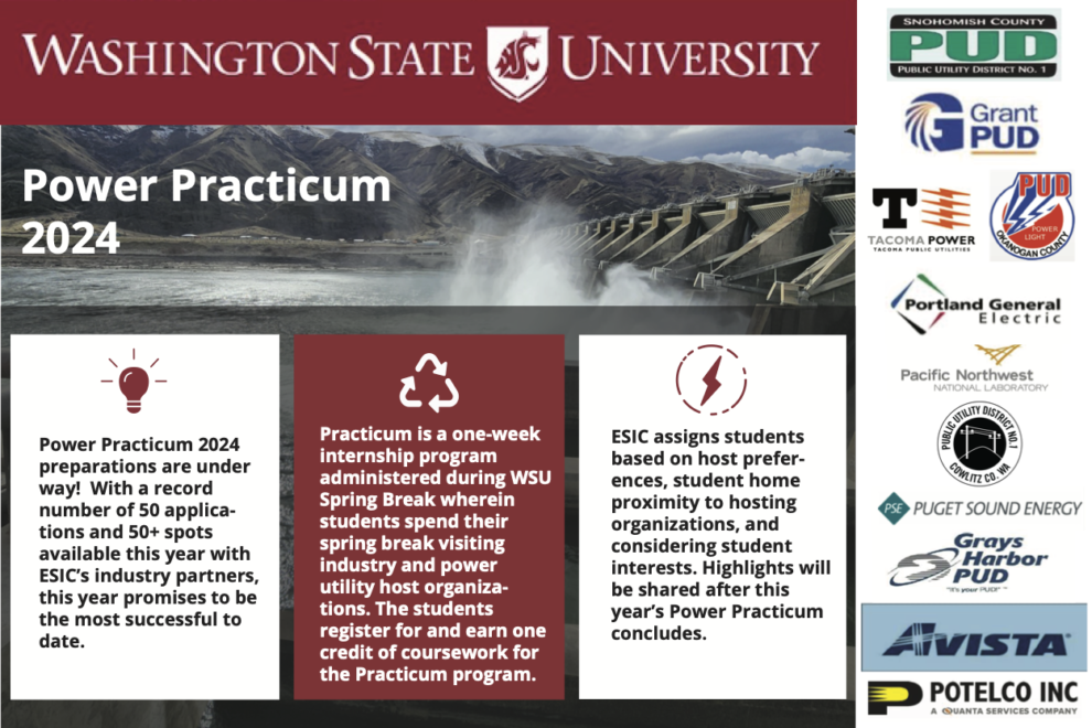 Energy Practicum Lab Practicum 2024 | Energy Systems Innovation Center | Washington State ...