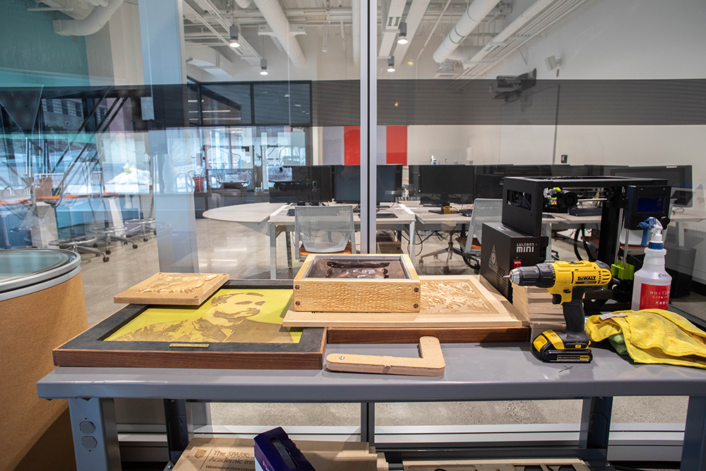 Photo: Spark 115 Student projects.