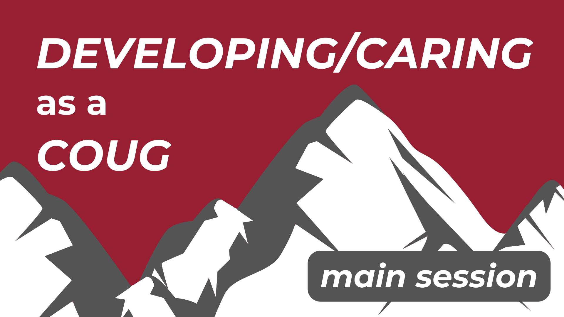 Developing-Main-Session