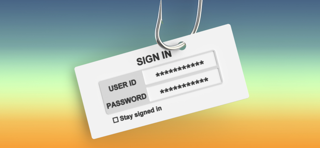 Phishing sign in