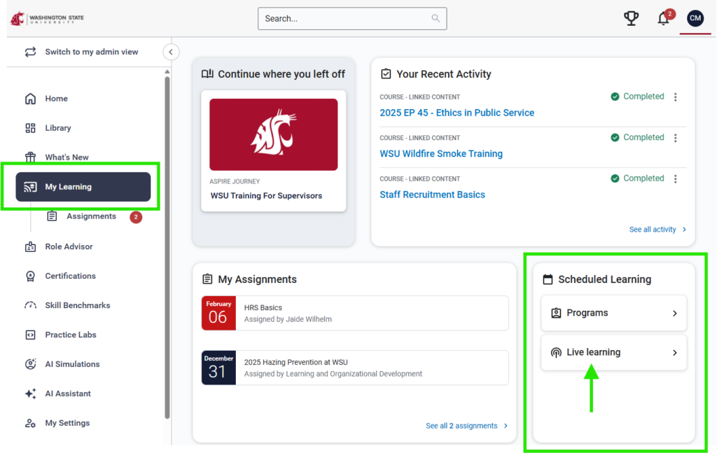MYLearning_live learning