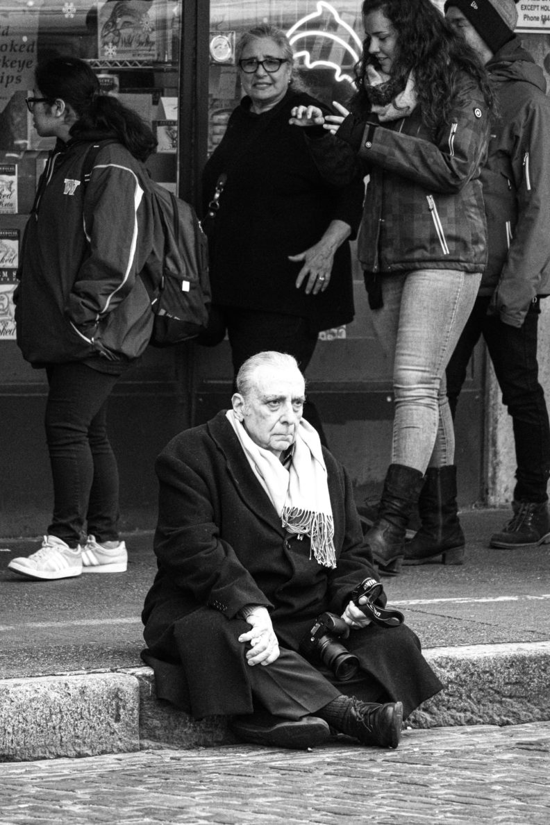 Man Sitting Down | Zachary Green