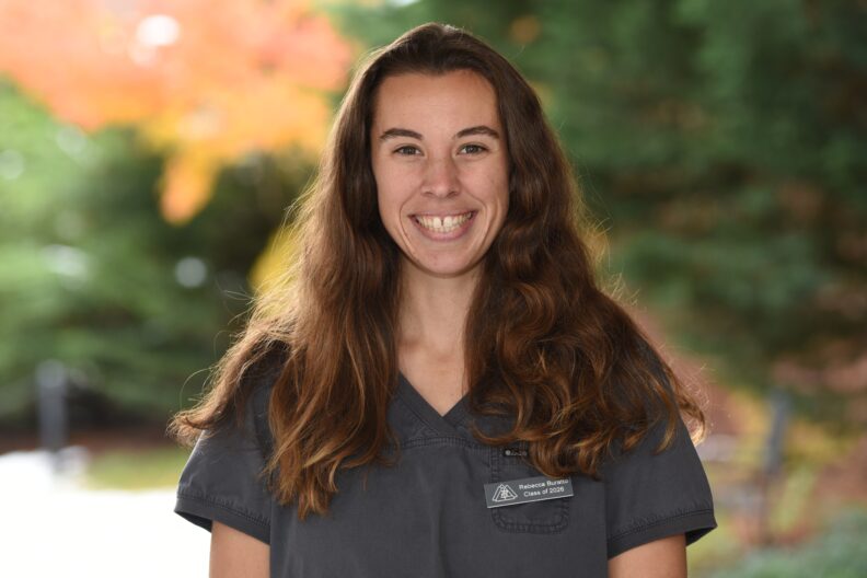 Headshot of DVM student Rebecca Burrato