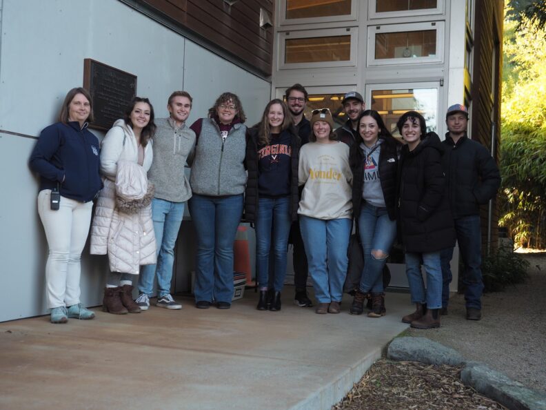ZEW and Aquatics Club members with Dr. Anderson at the Point Defiance Zoo and Aquarium Veterinary Center