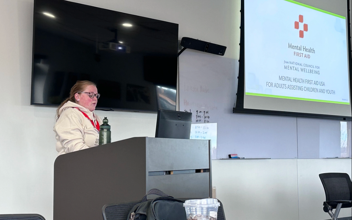 Mental Health First Aid Training class