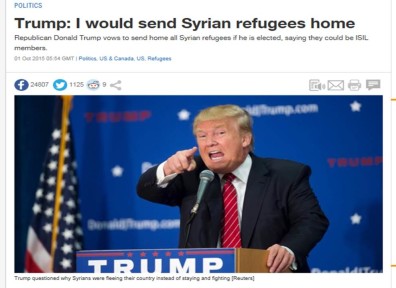 http://www.aljazeera.com/news/2015/10/donald-trump-syrian-refugees-151001023852166.html