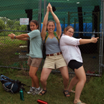 Deanna, Lynne, and Alex, aka "Jesse's Angels"