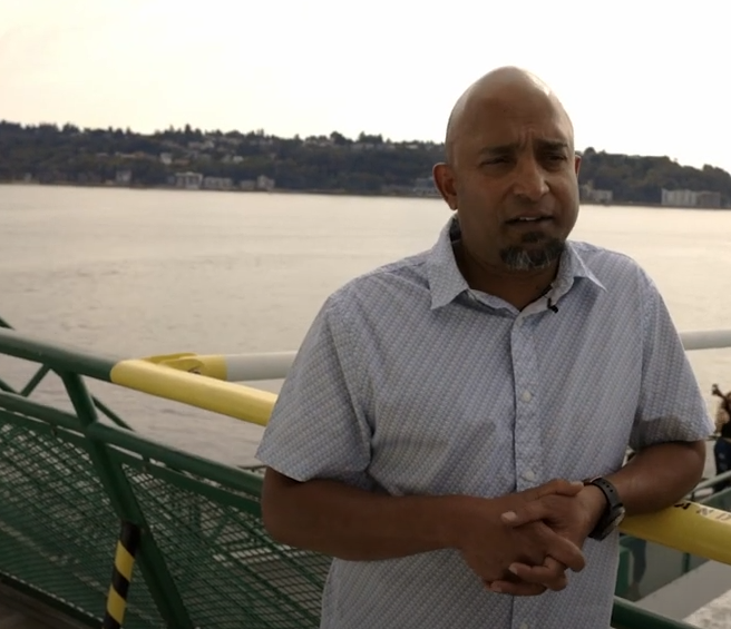 Image of Dr. Ani Jayakaran linking to a video about stormwater in Puget Sound