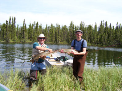 Northerns in Canada with Son