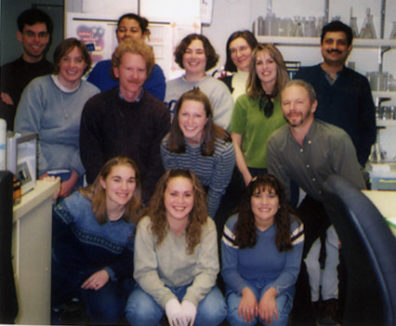 Skinner Lab Group Photo - Spring 2002