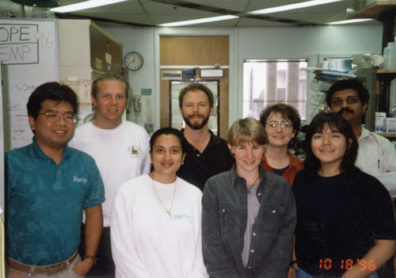 Skinner Lab Group Photo - 1996
