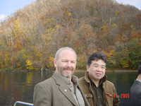  Dr. Skinner and past Fellow Naoki Itoh in Sapporo, Japan, 2005