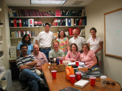Skinner Lab Group Photo - Spring 2004