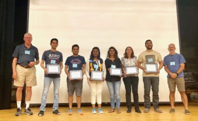 People smiling, Certificates, Group, Presenters