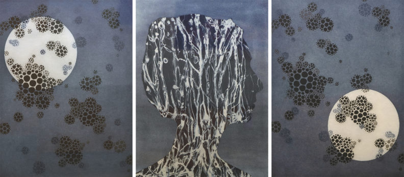 Kindra Crick etchings