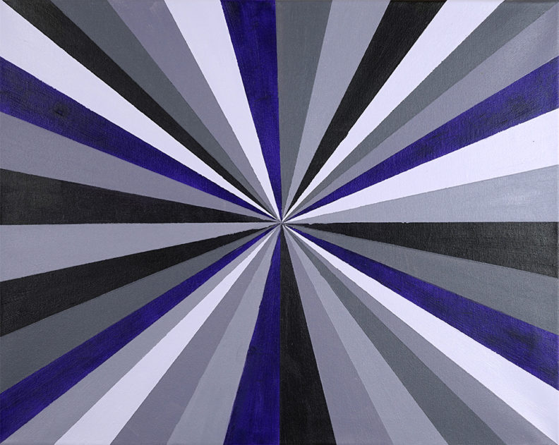 abstract geometric painting